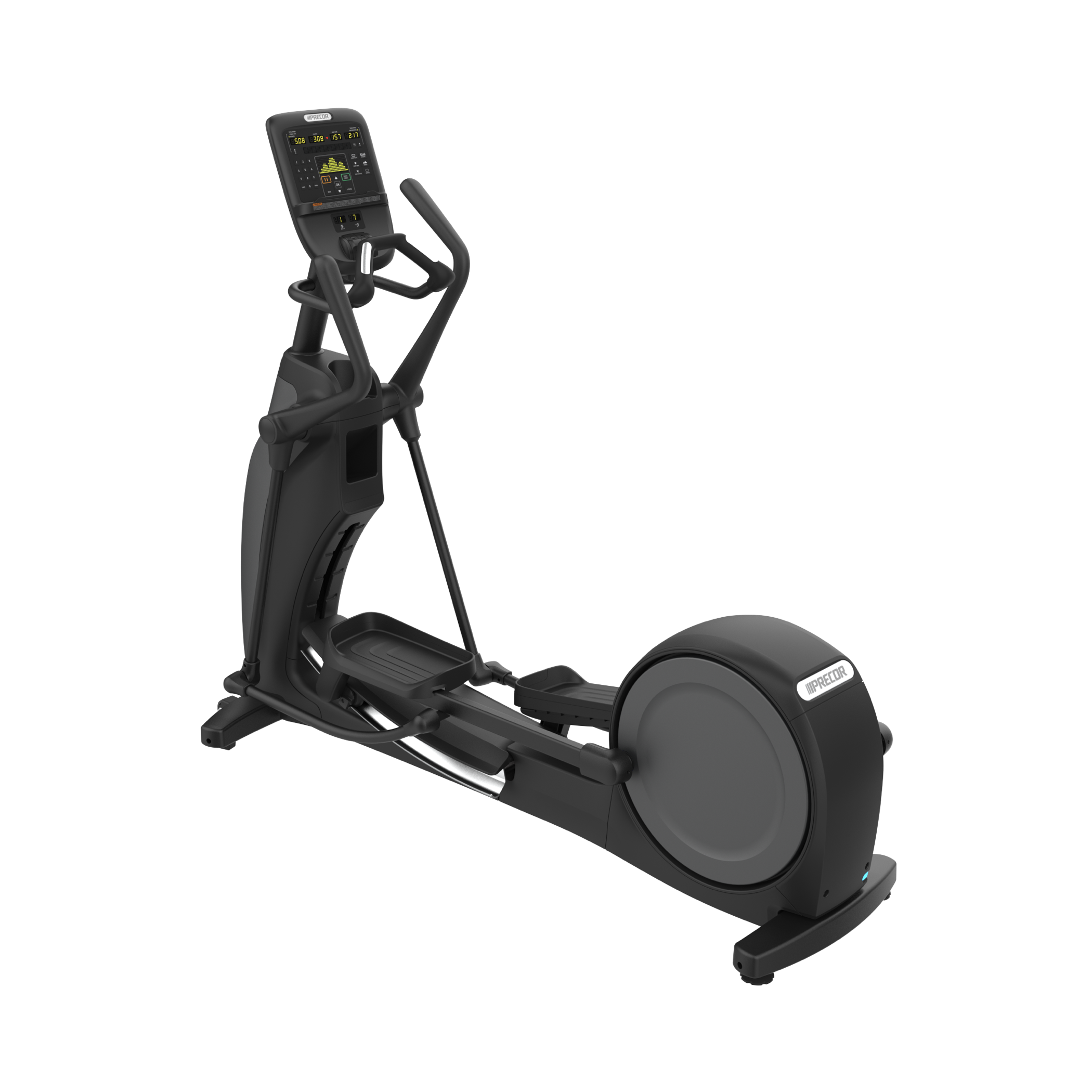 Precor EFX 835 elliptical with P31 console in black pearl