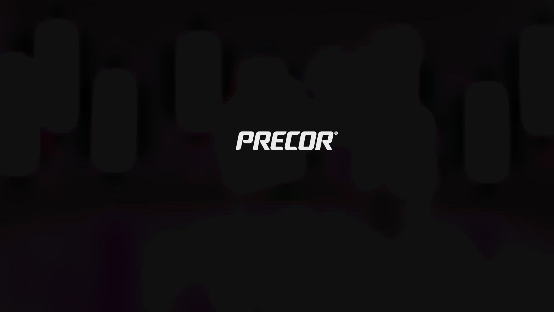 Load video: exercisers walking and running on Precor adaptive motion trainer