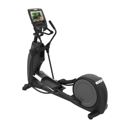Precor EFX 685 elliptical with P82 console in black pearl