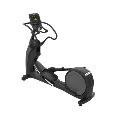 Precor EFX 833 elliptical with fixed arms and P31 console in black pearl