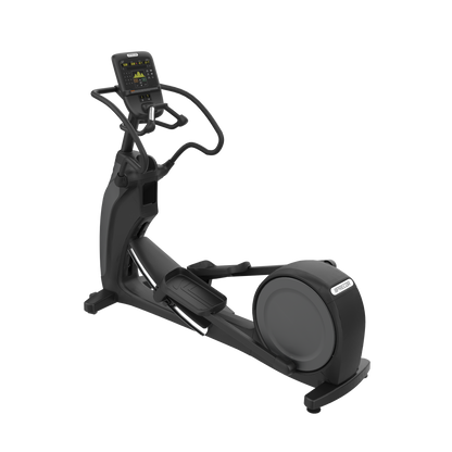 Precor EFX 833 elliptical with fixed arms and P31 console in black pearl