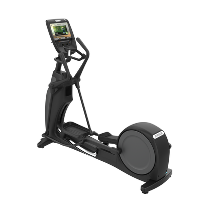 Precor EFX 885 elliptical with P82 console in black pearl
